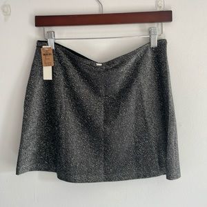 PINK by Victoria’s Secret Black Sparkly Cover Up Skirt